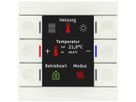 Apparecchio di comando KNX INS MDT BE-TAS86T.02 6t/6a display temp.bianco br