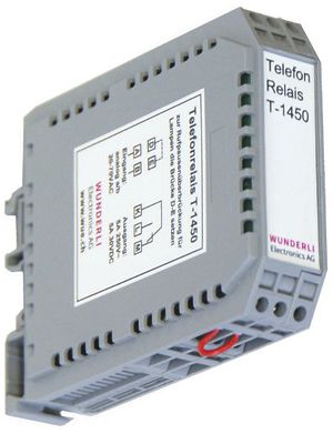 REG-Starkstrom-Telefonrelais T-1450, 1W 5A/250VAC (5A/30VDC), 20…80VAC