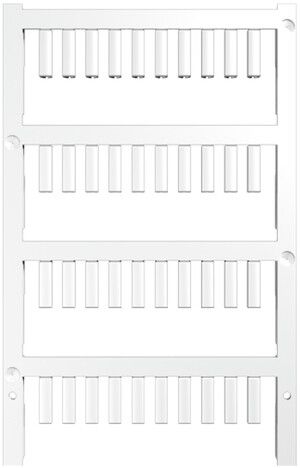 Marqueur de conducteur WM MultiCard VT SF p.Ø1.7…2.1mm 12×3.2mm PA66 blanc