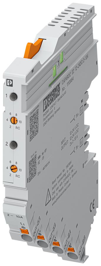 Disjoncteur d'appareil PX CAPAROC E2 12-24DC/2-10A