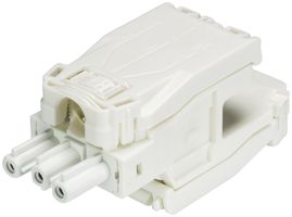 Verteiler für Rundkabel auf GST18i3, 3-polig, 250V, 20A