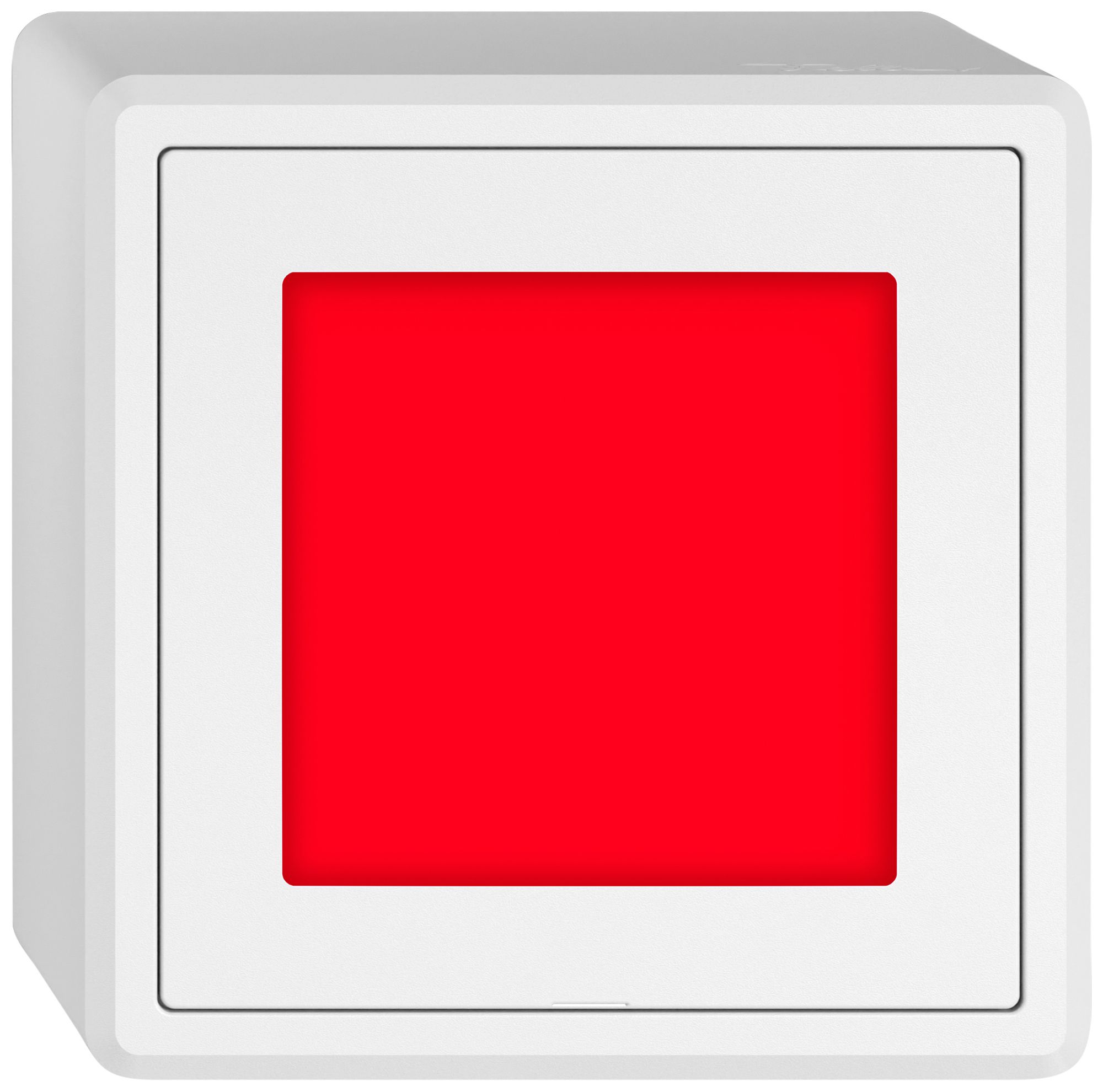 AP-LED-Leuchte EDIZIO.liv SNAPFIX® LED-rot 230V ws