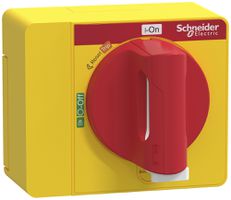 Comando rotativo diretto per ComPacT NSXm/PowerPact B, IP40 rosso/giallo