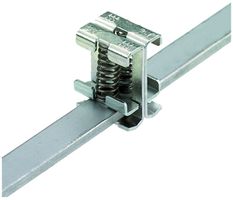 Schirmanschlussklemme Weidmüller KLBUE 2X Raster 15mm Kabel-Ø 2…6mm Stahl