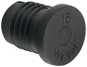 Dichtstopfen ELTAG M16 für Luftinstallation für KRF KRH und PP-Rohr