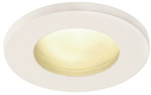 EB-Deckenleuchte SLV DOLIX OUT ROUND GU10 50W IP65/20 EB-Ø68mm weiss