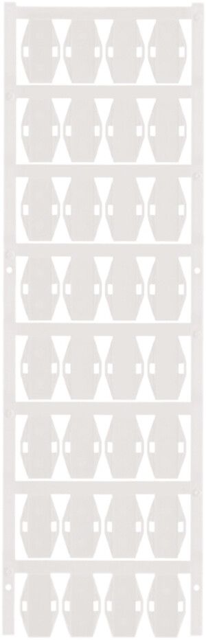 Kabelmarkierer Weidmüller MultiCard SFX für Ø7…40mm 24×15mm PA66 weiss