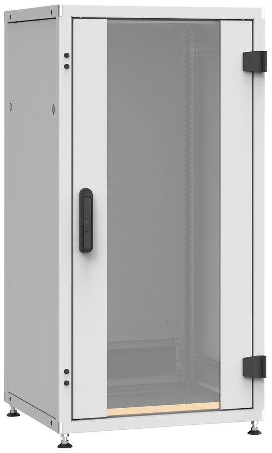 Netzwerkschrank Standard-Line S-82413-181-11-2, 24HE, 600×1163×600mm, grau