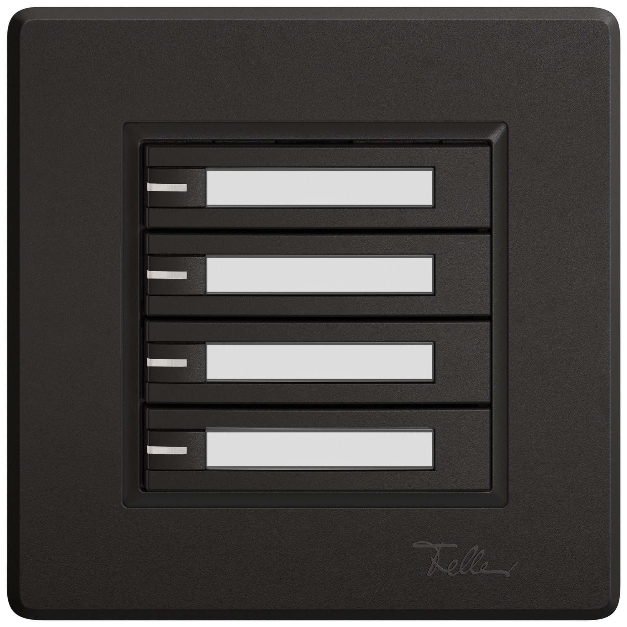 UP-Universaltaster EDIZIO.liv UNI SNAPFIX® 12…48V m.LED blau 4× 1-Tbed.Pap.sz