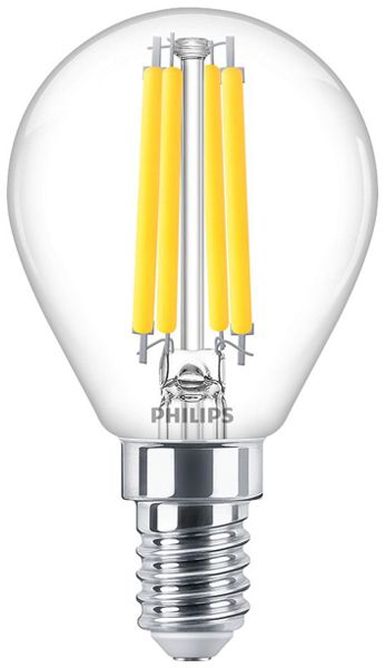 LED-Lampe Philips MAS VLE E14 3.4W 470lm 927 DIM Ø45×80mm P45 klar