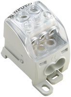 Bloc de distribution WM WPD 105 1P 214A 2×entr 5×sort 1.5…25mm² 1.5…35mm²