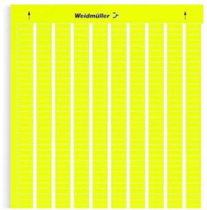 Étiquette p.marqueur d'appareil WM LaserMark MT300 auto-adhésive 17×6mm jaune