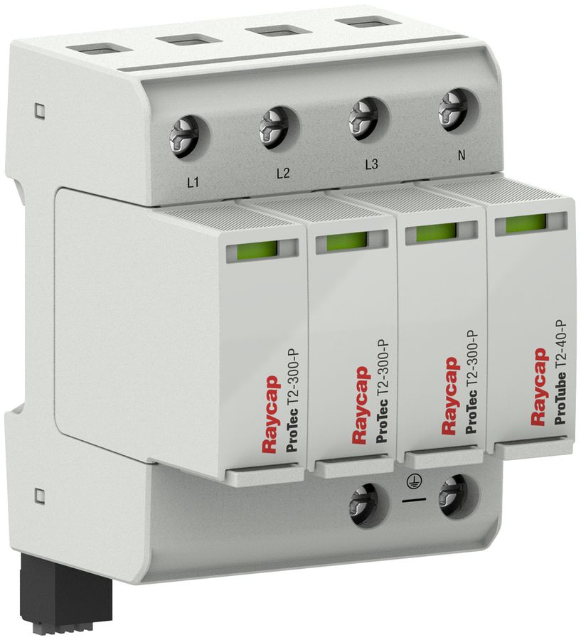REG-Überspannungsableiter ProTec T2-300-3+1-R, Typ 2, 3L/N 315A TN-S/TT