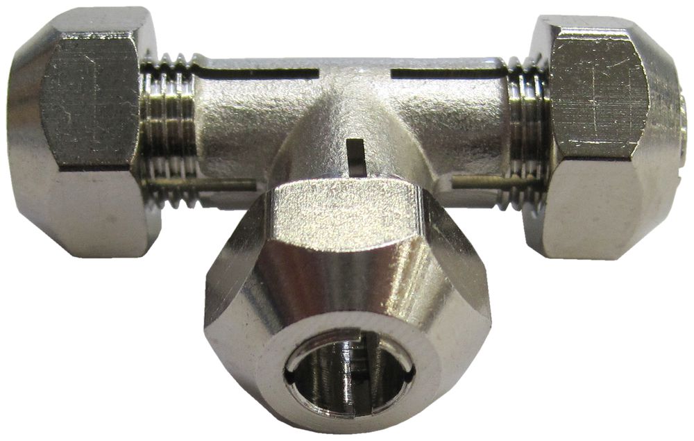 Raccord concentrique T Gardy 6mm ltn