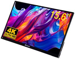 Écran Verbatim 15.6" IPS 4K UHD 3840×2160px écran tactile noir