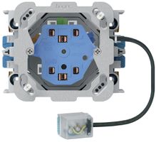 Prise INC 2×type 13/23 Hager L1 Ecobus power avec boîte INC G3