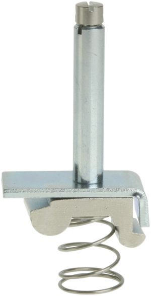 Bullone-supporto 53mm Woertz ottone-nich.