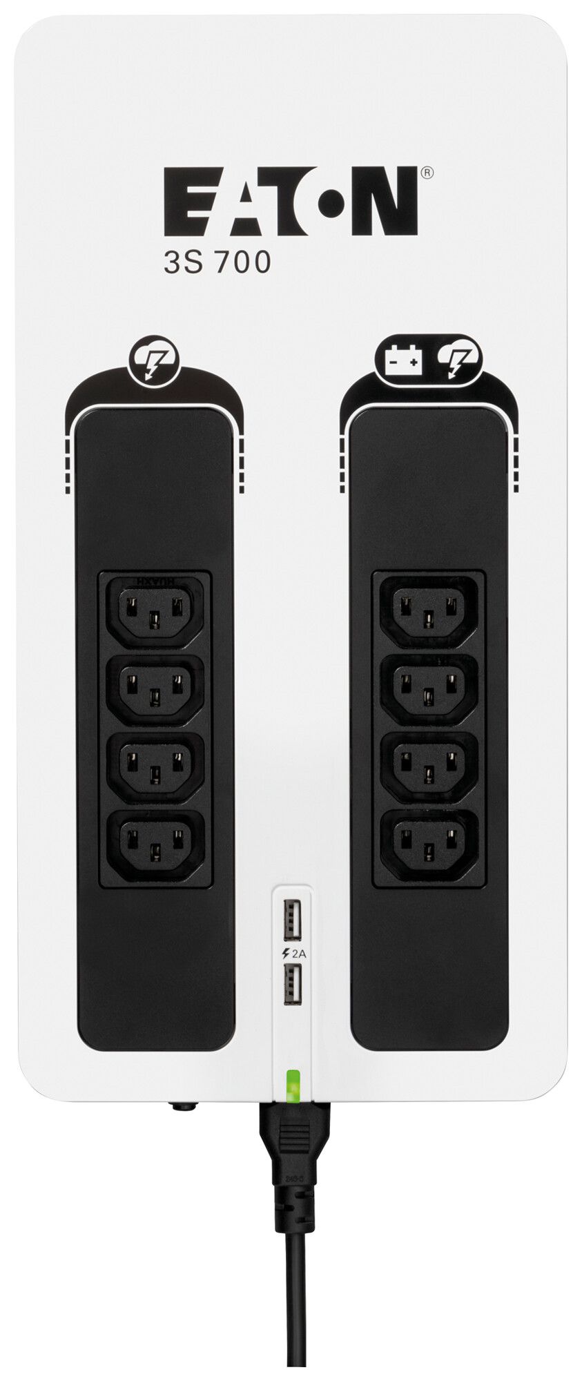 USV-Anlage Eaton 3S 700 IEC 1L/1L 700VA Offline