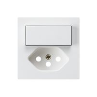 UP-Frontset kallysto für Kombination Dimmer+T13 weiss