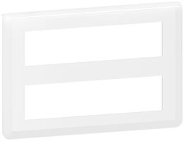Abdeckrahmen MOS 2×8 Module horizontal weiss