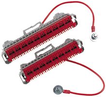 Erdungsleiste R&M 10DA 2×0.65mm, Rangierseite oben