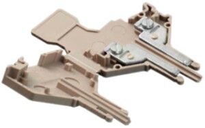 Bauelementstecker Weidmüller BEST für Reihenklemmen, gesteckt, beige