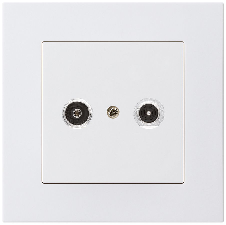 UP-Antennendose kallysto.pro R/TV 11dB 2GHz weiss