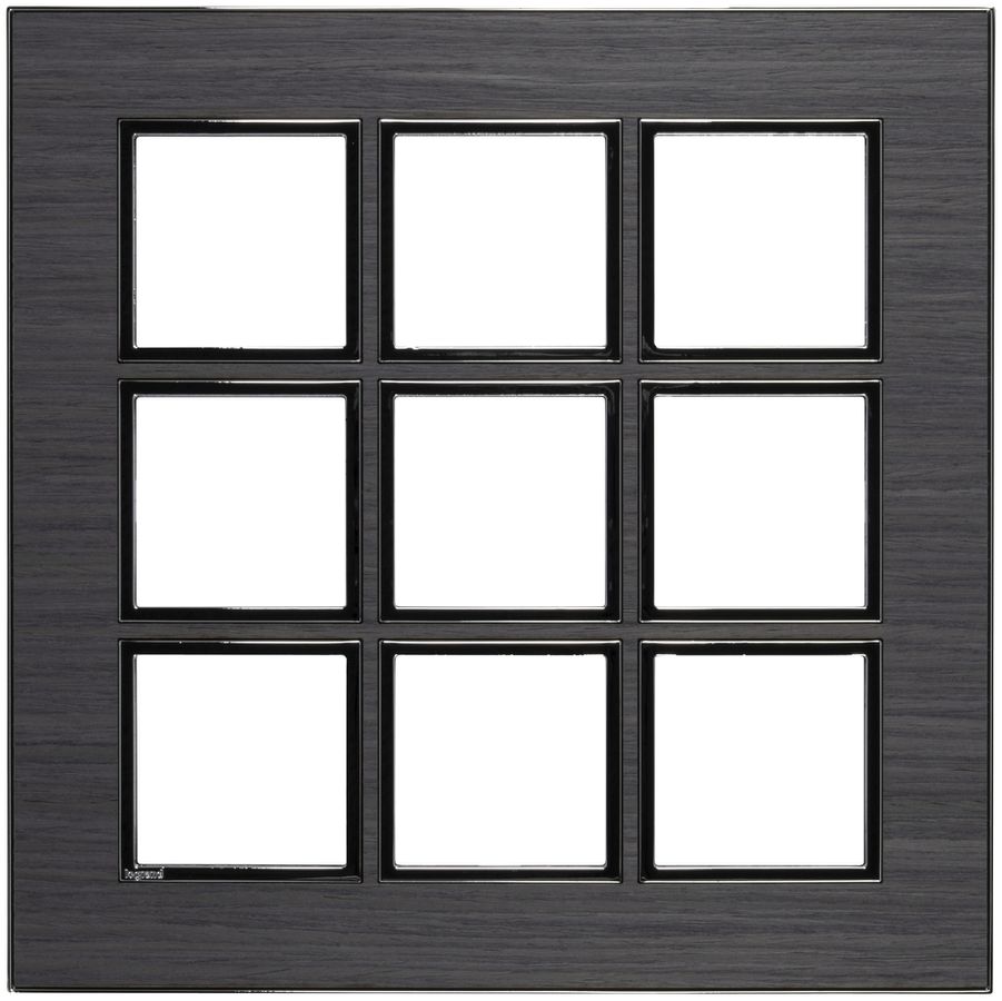 Abdeckrahmen ATO 3×3 Modul, grey oak
