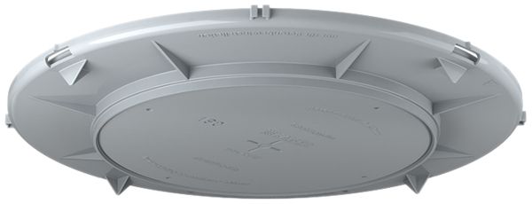 Placca frontale HaloX 250 per calcestruzzo in opera uscita Ø190mm