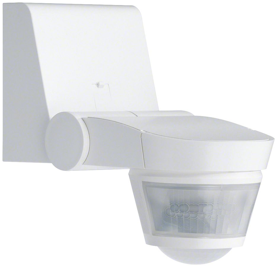 Détecteur de mouvement AP Hager 220/360° confort fermeture 230V au mur blanc