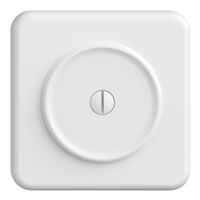 UP-Blindabdeckung Feller STANDARDdue QMI Bohrung Ø58mm weiss