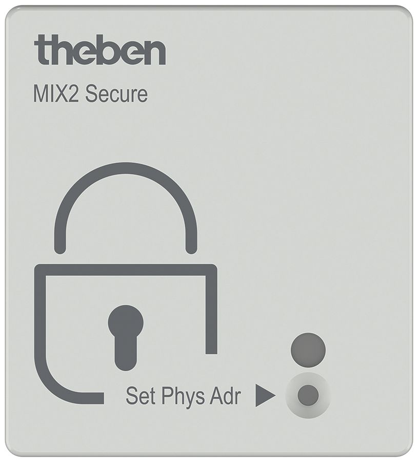 Couplement Bus Theben MIX2 à KNX TP Secure