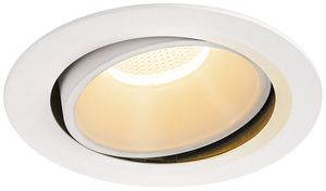 LED-Downlight SLV NUMINOS MOVE XL 37.4W 3500lm 2700K 55° DIM Ø190×118mm ws/ws