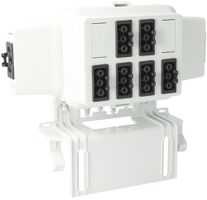 Boîtier AGRO, in: 3P no, out: 6×3P no L1, Wieland