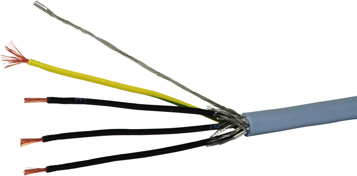 Câble de commande CY 4x1,5mm² num.gr