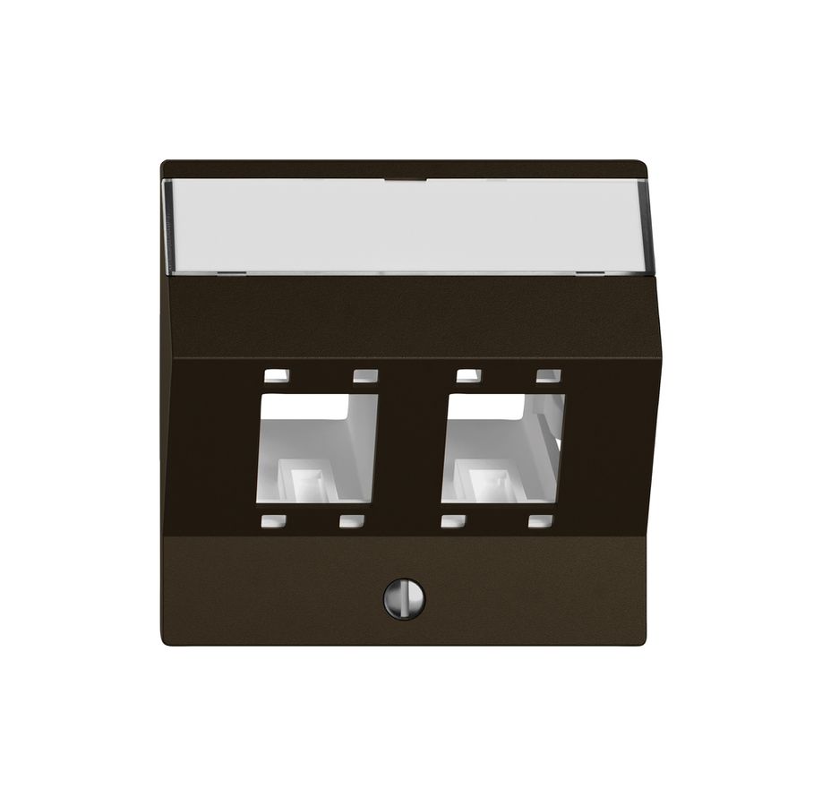 Montageset EDIZIO.liv SNAPFIX® für freenet Kat.5e/6 Adapter 2× br