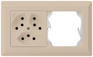 Combinaison ENC kallysto.line grd.I-I horizontale 3×type 13S+vide beige