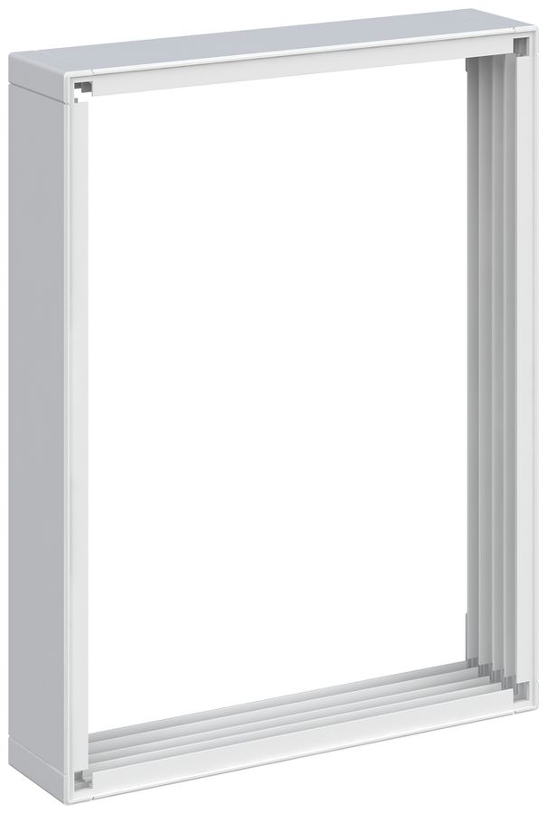 Cornice di montaggio AP ABB AP624, per distributore UK600 2-file, bianco