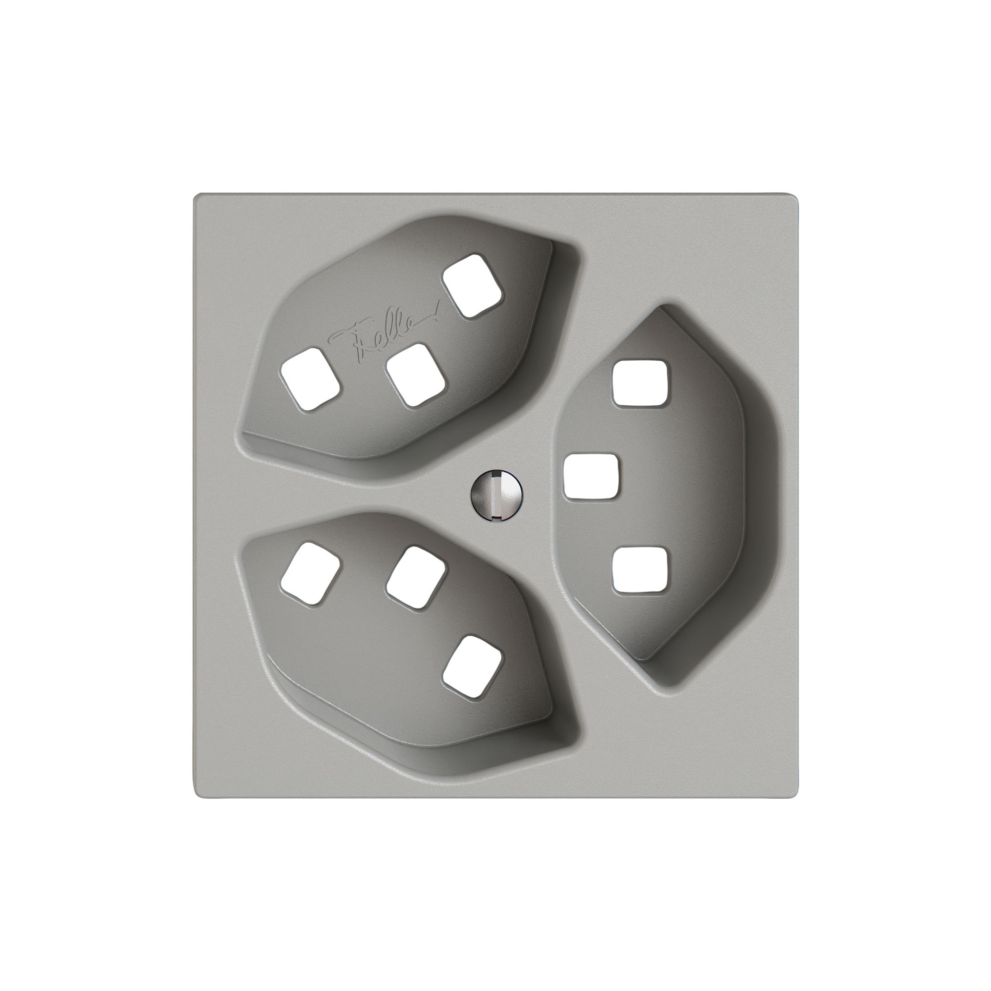 Montageset EDIZIO.liv SNAPFIX® für 3×T23 hgu