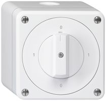 AP-Drehschalter robusto IP55 Schema 0/3P weiss