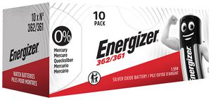 Pila bottone Energizer ossido d'argento SR58, 362/361 1.55V blister a 1pezzo