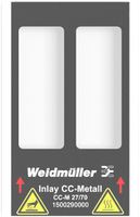 Inlay Weidmüller MetalliCard INLAY CC-M 27/70 p.marcatore di apparecchi