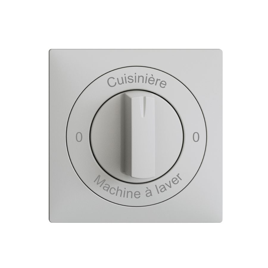 Frontset 0-Cuisinière-0-Machin à laver EDIZIOdue 60×60mm hellgrau