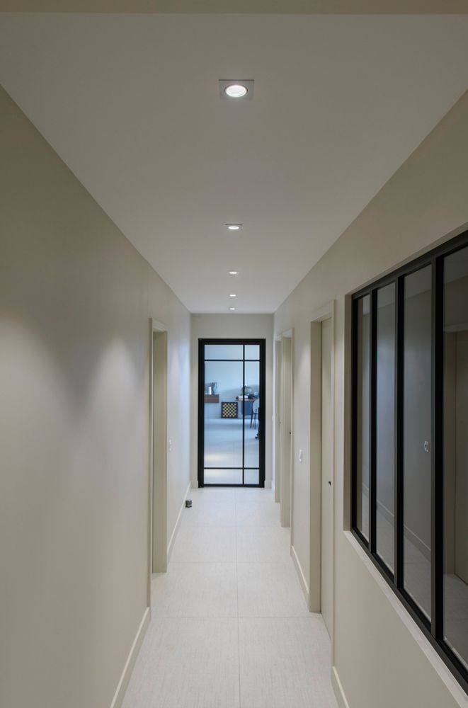 LED-Downlight SLV NEW TRIA UNIVERSAL 68 8.6W 540lm 925/Ø930/940 38° DIM 82×82 ws