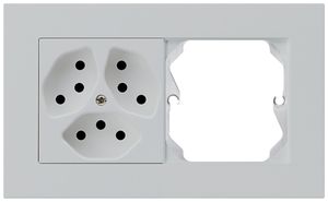 Combinaison ENC kallysto.pro grd.I-I horizontale 3×type 13+vide gris clair