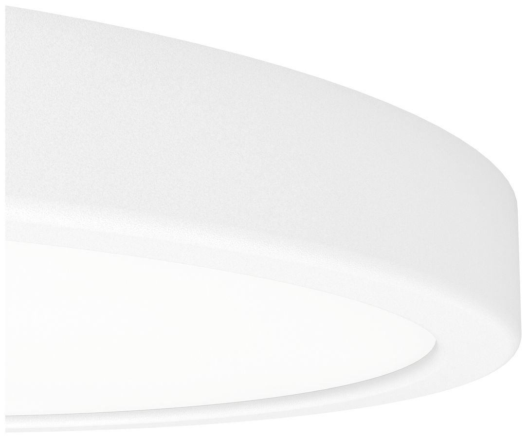 LED-Deckenleuchte Eglo FUEVA 16W 0…1800lm 2700…6500K IP44 DIM Ø278×25mm weiss