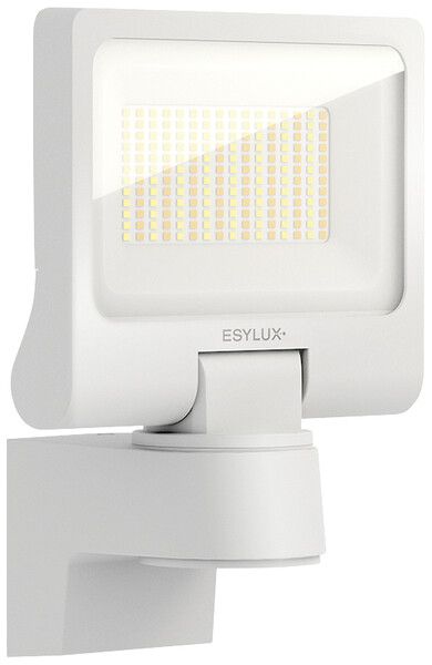 Projecteur LED ESYLUX SUNJA 30W 4000…4300lm 827/840 IP65 120×191×252mm blanc
