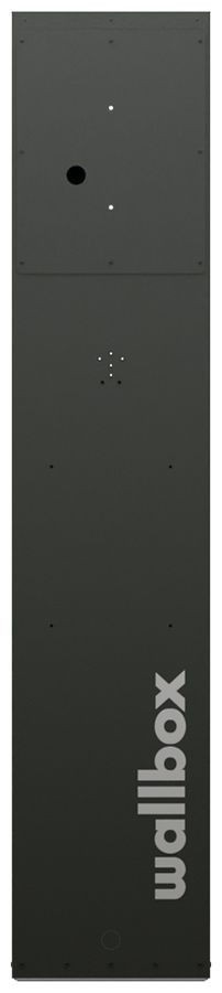 Montagesäule Wallbox Eiffel doppelseitig 1705.5×350×135mm Stahl grau