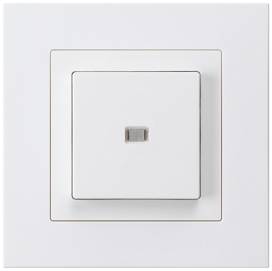 UP-Leuchtdruckschalter kallysto.pro 6/1L weiss