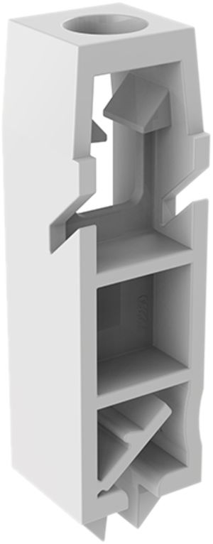 Supporto di coperchio SE Pragma multi 47mm per guida DIN 7.5mm